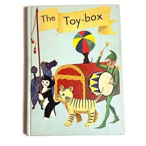 The Toy Box Gr. 3 Young Canada Reading Series Textbook 1961 Hardcover Vintage